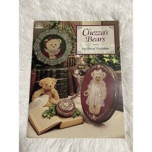 Chezza's Bears Holiday Tole Painting Book Cheryl Bradshaw Vintage Viking Folk